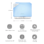 Asakuki AAD1FK07YW1HK00 Cube 精油香薰器 (白木)