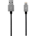 EGO Apple 官方認證 Lightning 充電線 (灰色) (100cm)