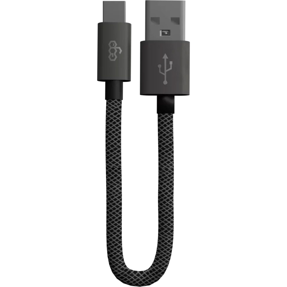 EGO USB-A to Type-C 充電線 (灰色) (30cm)