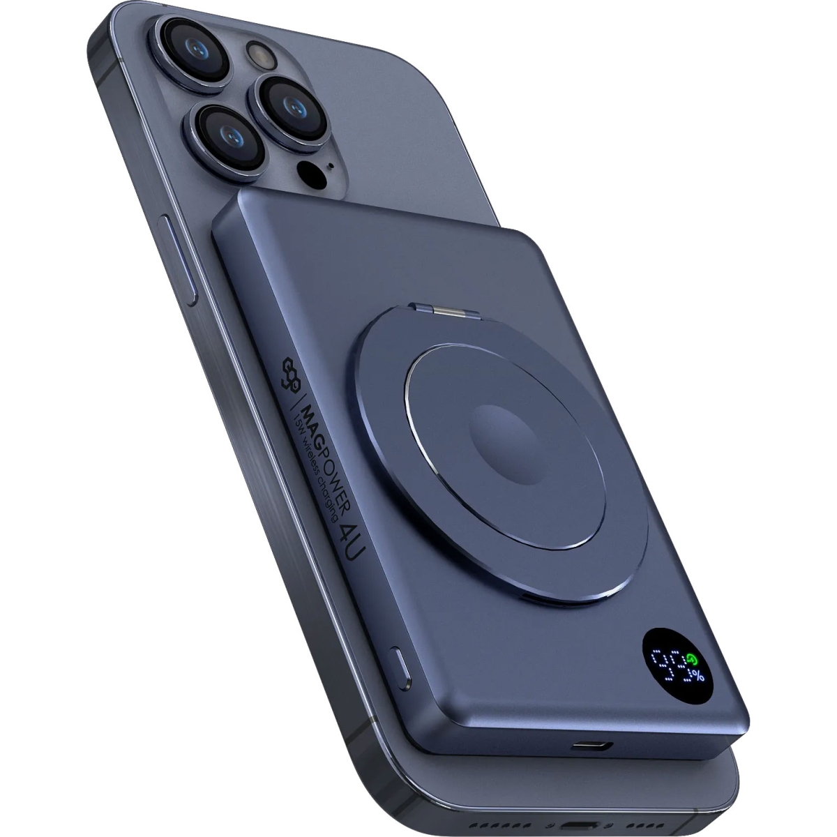 EGO Magpower Gen.4U 10000mAh Magsafe 移動電源 (鈦藍)