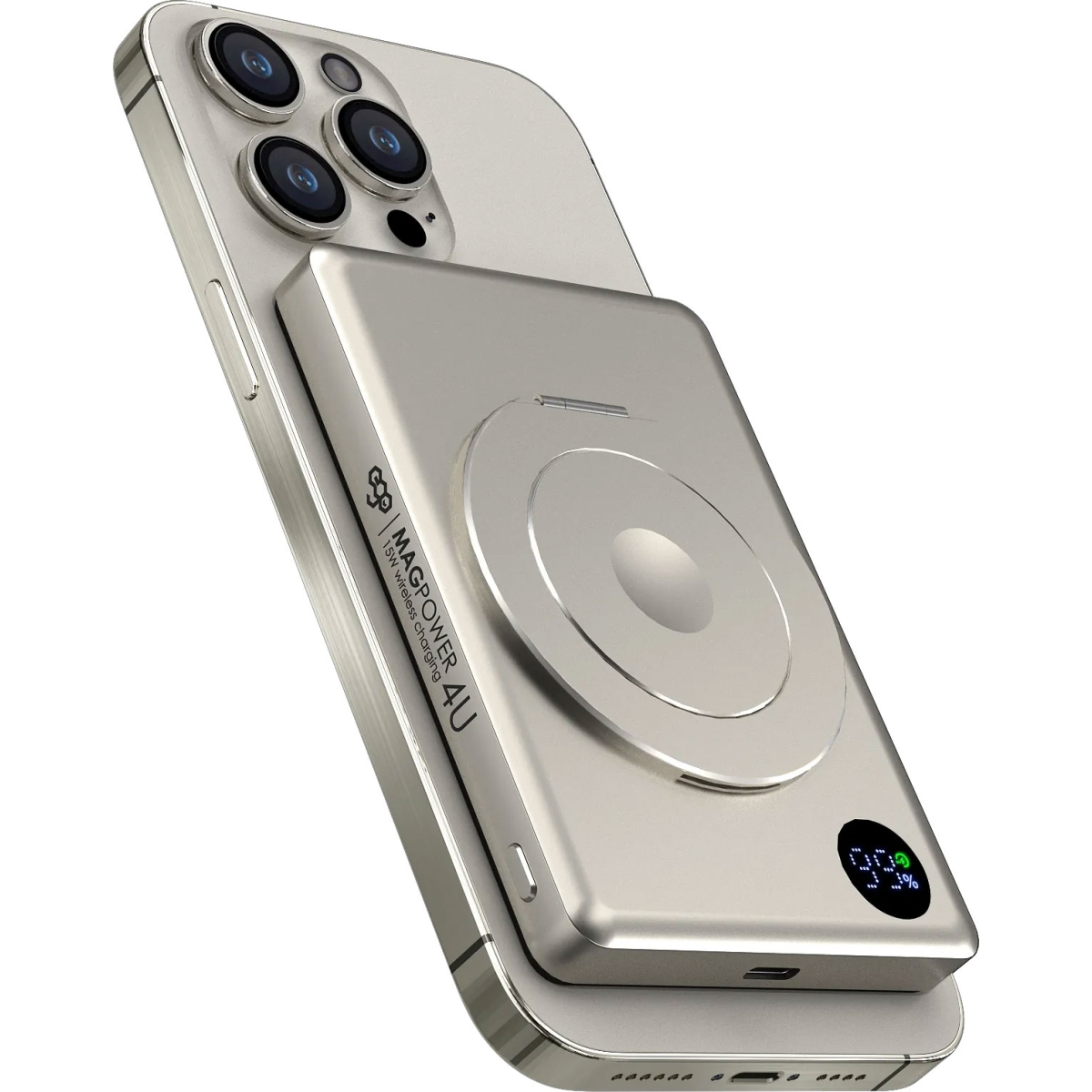 EGO Magpower Gen.4U 10000mAh Magsafe 移動電源 (原鈦)