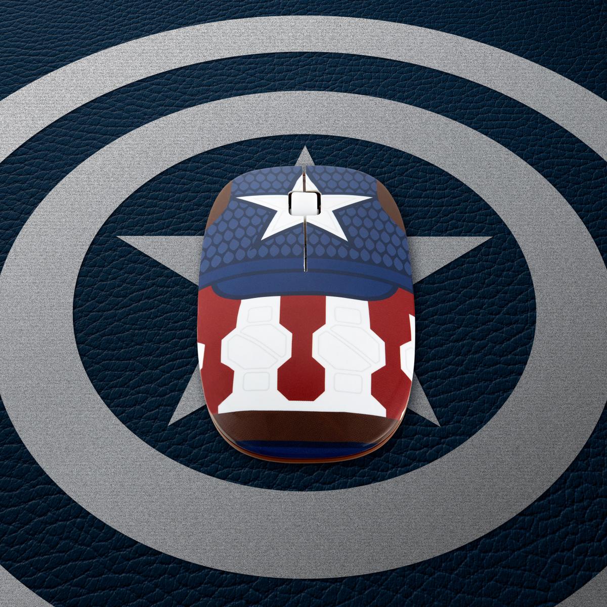 infoThink iWM-100(CA2) 美國隊長系列無線光學滑鼠