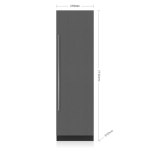 Sub-Zero ICBDEC2450FI 390公升 嵌入式單門雪櫃帶製冰機