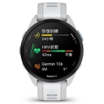 Garmin 010-02863-AD Forerunner 165 GPS 智慧心率進階跑錶 (暢快白)
