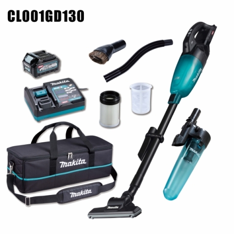 Makita CL001GD130 40V 充電式吸塵機套裝 (黑色)
