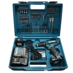 Makita HP333DSAX1 充電式衝擊電鑽連配件套裝