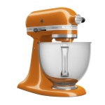 KitchenAid 5KSM175PSGHY 4.8公升 Artisan 抬頭式廚師機 (雙碗 & 雙攪拌槳) (焦糖蜜)