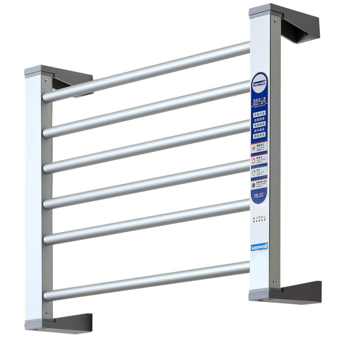 Sanwall 三煌電機 ATW03TM-06-SMART-SV 智能乾衣寶 (銀色) (出電線位為右下角)