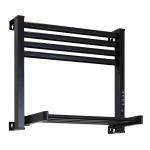 Sanwall 三煌電機 ATW01TM-8-1-BK 8管 摺疊智能乾衣寶 (黑色) (出電線位為右上角)