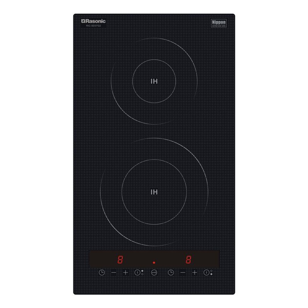 Rasonic 樂信 RIC-SD37G2 30厘米 嵌入/座檯式廚房專用雙頭電磁爐