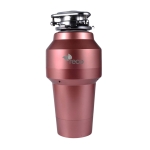 Reco A8 廚下式廚餘機 (玫瑰紅)