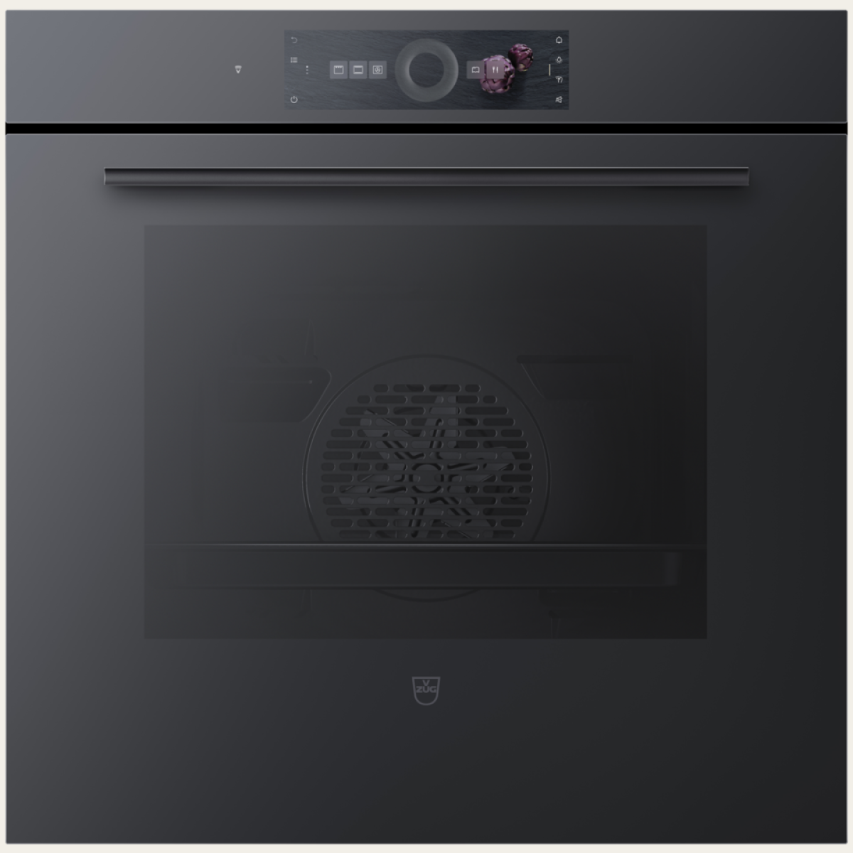 V-Zug C4T-21055 Combair V4000 60P 60厘米 69公升 嵌入式電焗爐 (黑色鏡面玻璃)