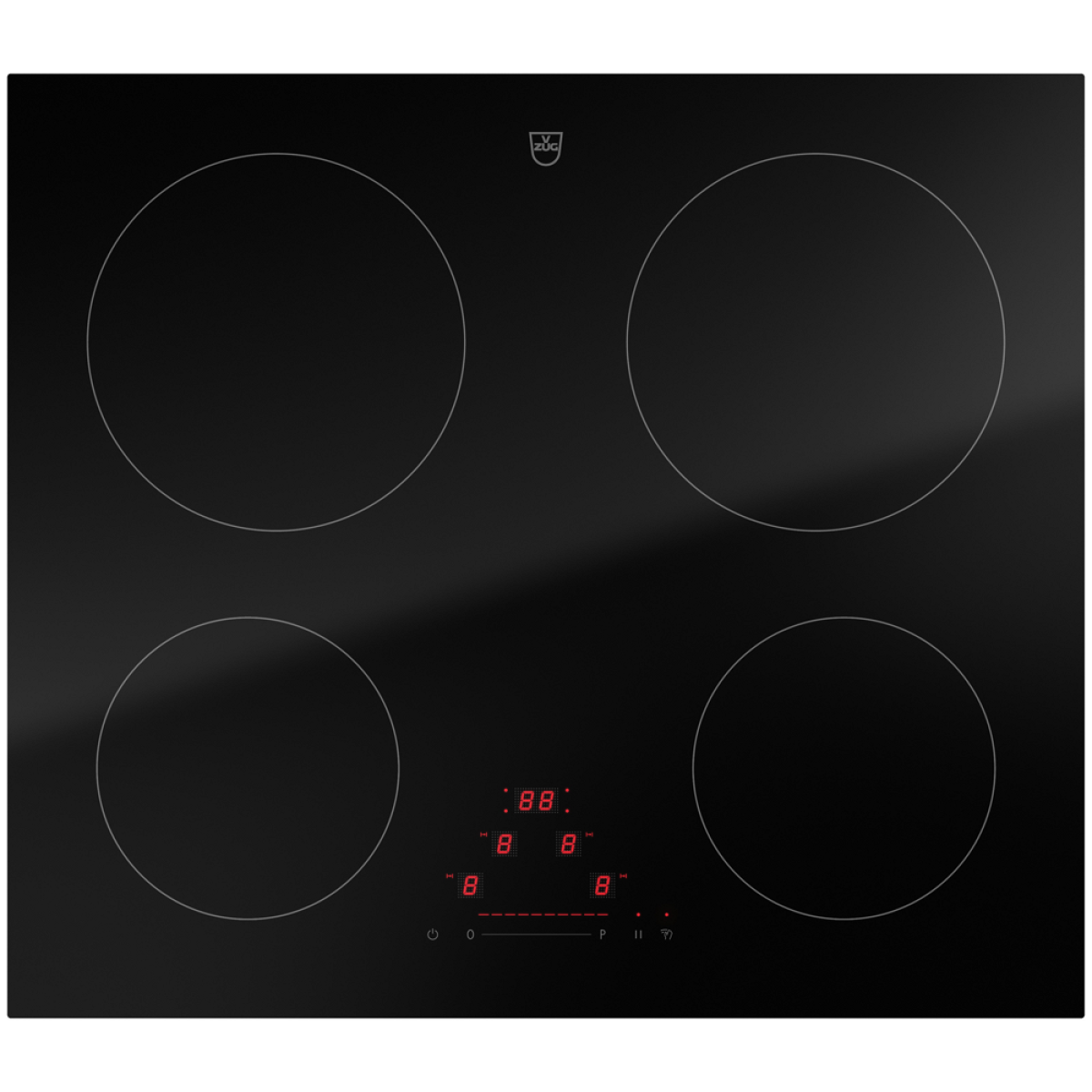 V-Zug CTI2T-31159 60厘米 CookTop V2000 I604 嵌入式四頭電磁爐