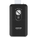 Unicor UNC-R500FBK 指紋電子門附加電子門鎖 (黑色)