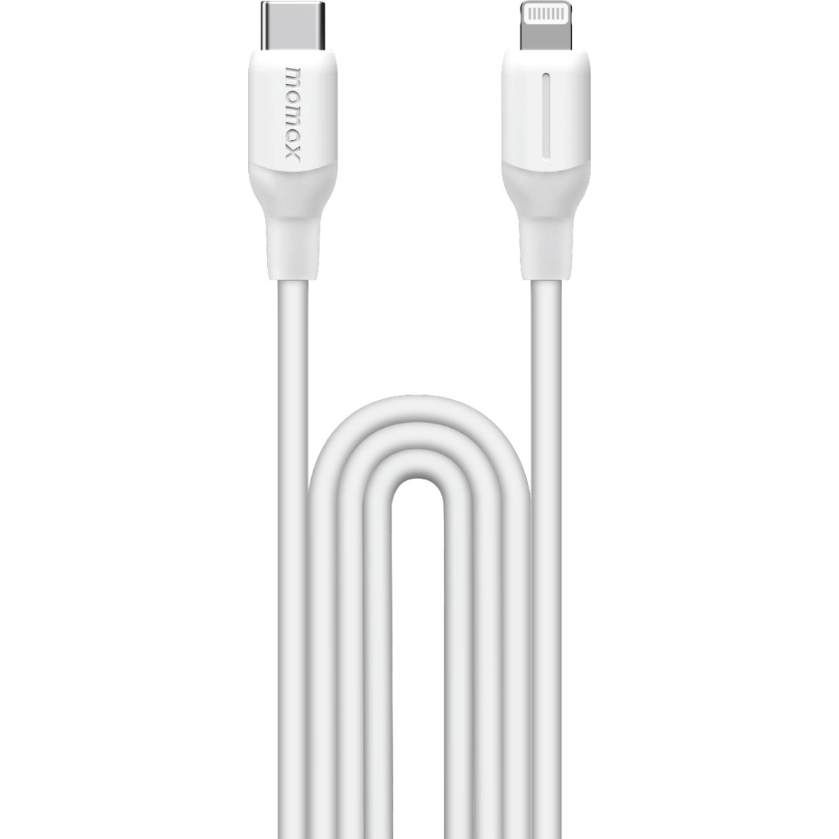 Momax DL53W 1-Link Flow CL USB-C to Lightning 充電線 (1.2米) (白色)