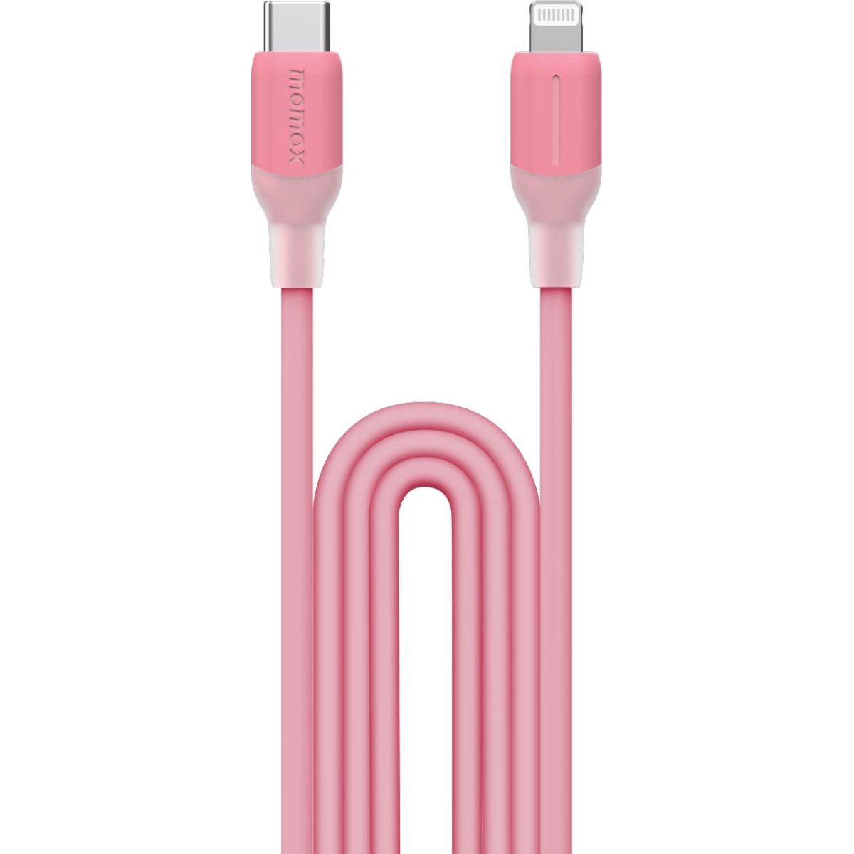 Momax DL53P 1-Link Flow CL USB-C to Lightning 充電線 (1.2米) (粉紅色)