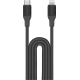 Momax DL55D 1-Link Flow CL+ USB-C to Lightning 編織線 (2米) (黑色)