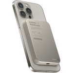 Momax IP117AE Q.Mag X1 10000mAh 超薄磁吸流動電源 (鈦色) (已獲CCC認證)