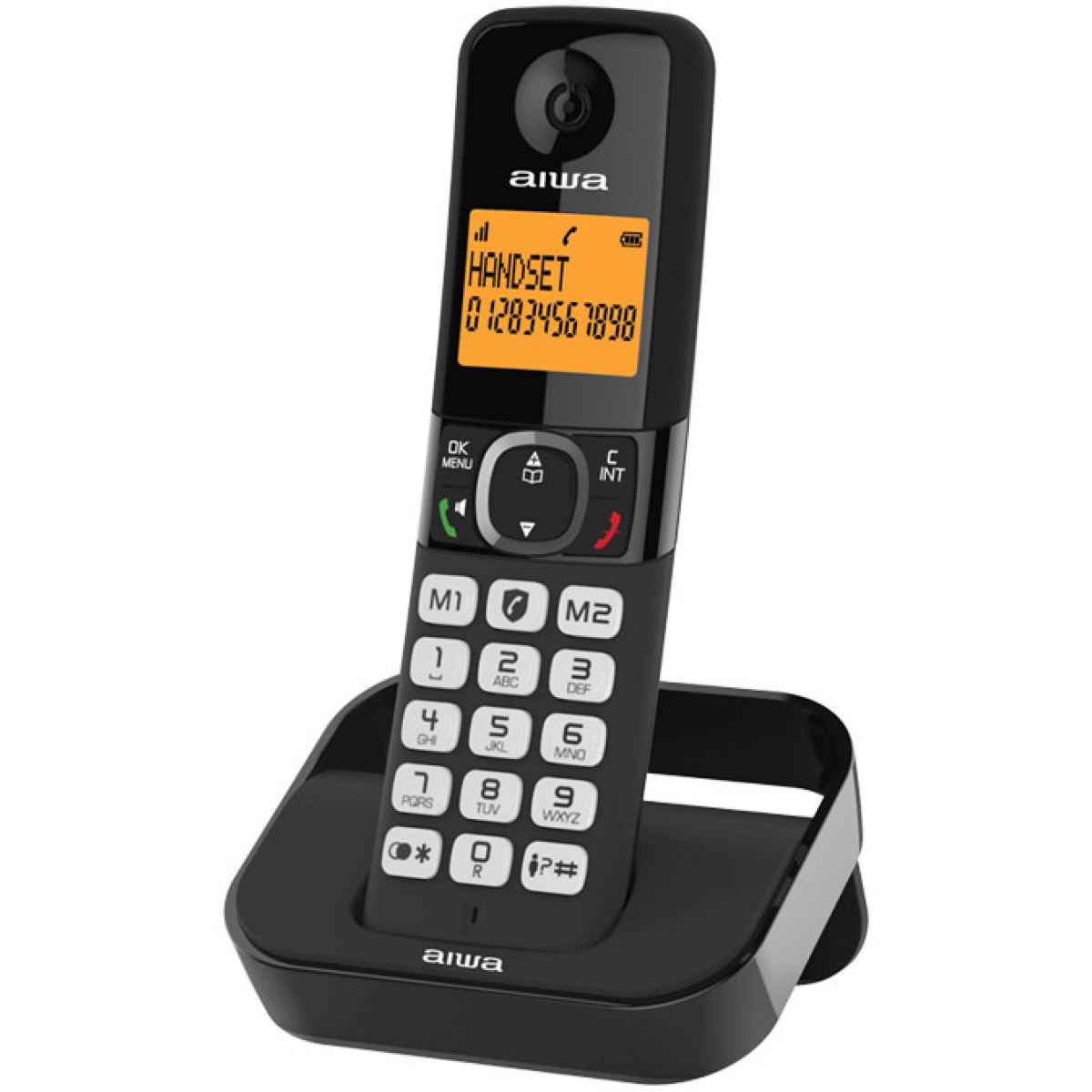 Aiwa 愛華 AW-830DPB 家用電話 (黑色)