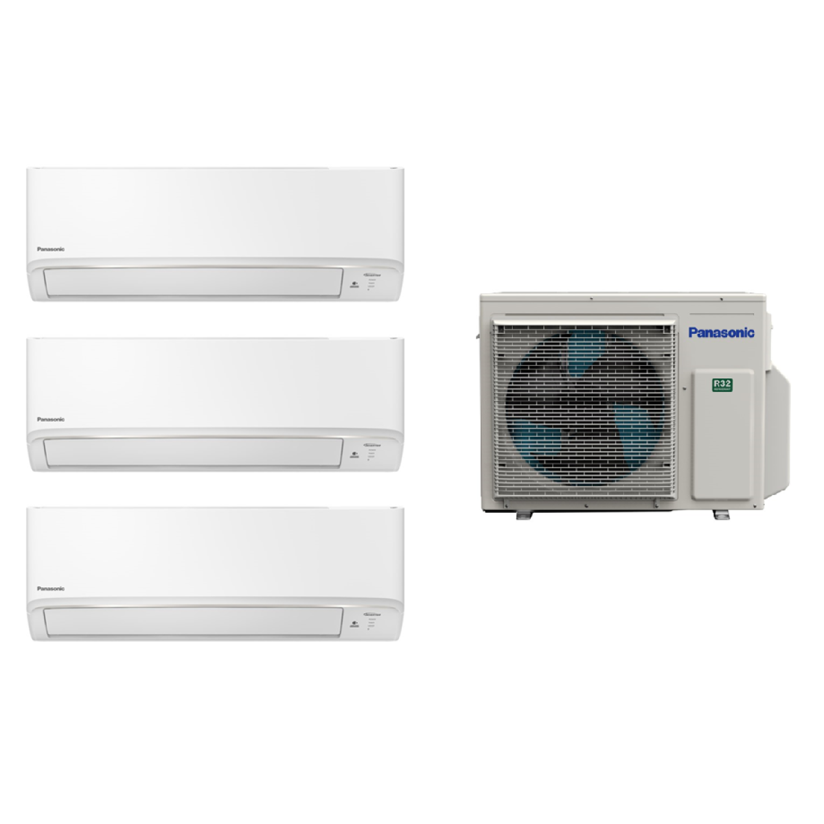 Panasonic 樂聲 一拖三 1.0匹+1.0匹+1.0匹 多聯分體 Wi-Fi 智能變頻淨冷 掛牆式冷氣機 (附無線遙控器) (CS-MXPU9YKZx3/CU-3U27YBZ) Panasonic 樂聲 一拖三 1.0匹+1.0匹+1.0匹 多聯分體 Wi-Fi 智能變頻淨冷 掛牆式冷氣機 (附無線遙控器) (CS-MXPU9YKZx3/CU-3U27YBZ)