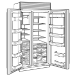 Sub-Zero ICBCL4250SID/O 757公升 對門式雪櫃帶製冰飲水機 (嵌門板機型)