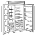 Sub-Zero ICBCL4850S/S/T 890公升 對門式雪櫃 (Tubular把手)