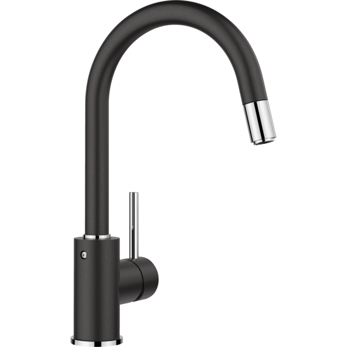 Blanco 521455 Mida-S 拉出式水龍頭 (瀝青色 Anthracite)