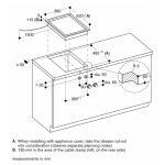 Gaggenau 38厘米 400 Series Vario 嵌入式鐵板燒爐 配不鏽鋼旋鈕 (VP414115+CKP420010)