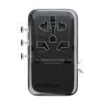 Momax UA21UKW 1-World+ 70厘米 1-World+ Flow 35W 伸缩充電線旅行插座 (白色)