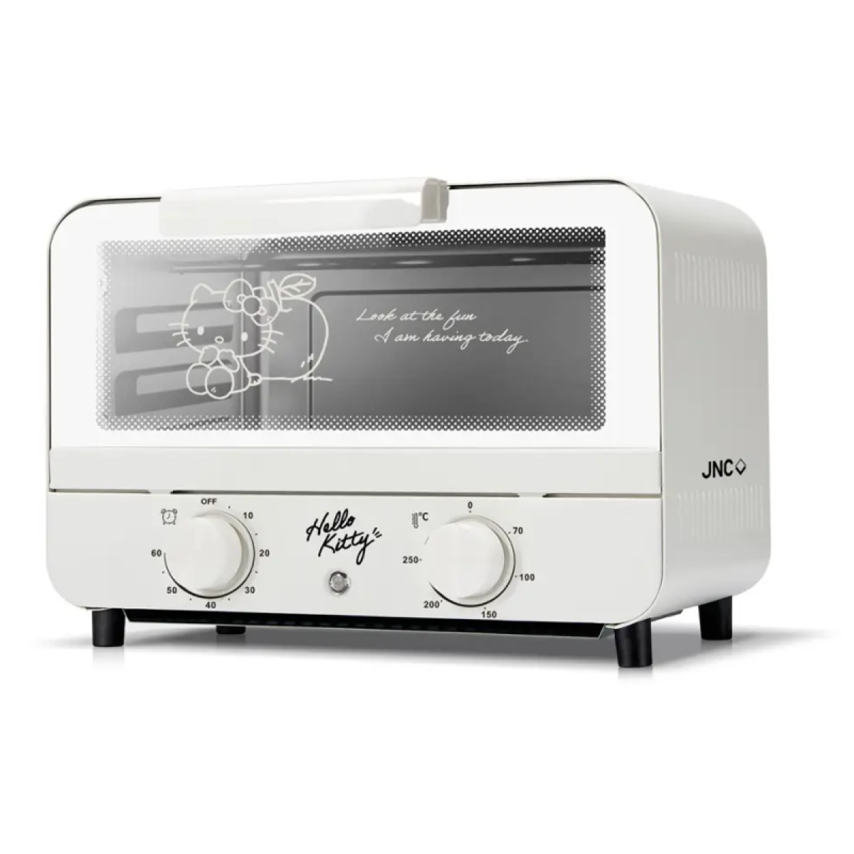 JNC JNC-EN10HK-WH JNC X Hello Kitty 復古小電焗爐 10L