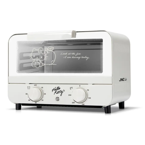 JNC JNC-EN10HK-WH JNC X Hello Kitty 復古小電焗爐 10L