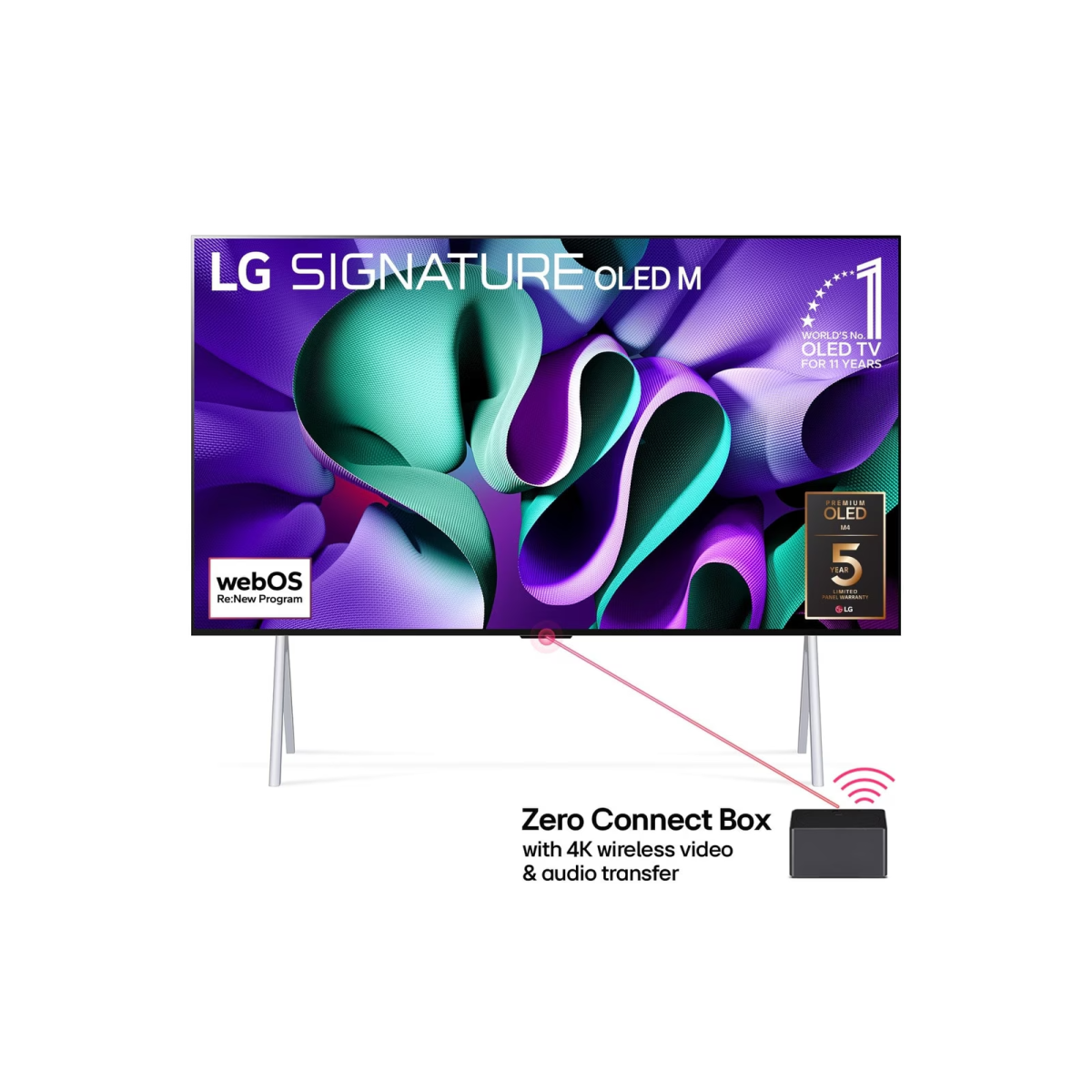 LG 樂金 OLED97M4PCA 97吋 OLED evo AI M4 4K 智能電視