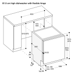 Gaggenau DF480101F 60厘米 12套標準餐具 400 Series 嵌入式洗碗碟機