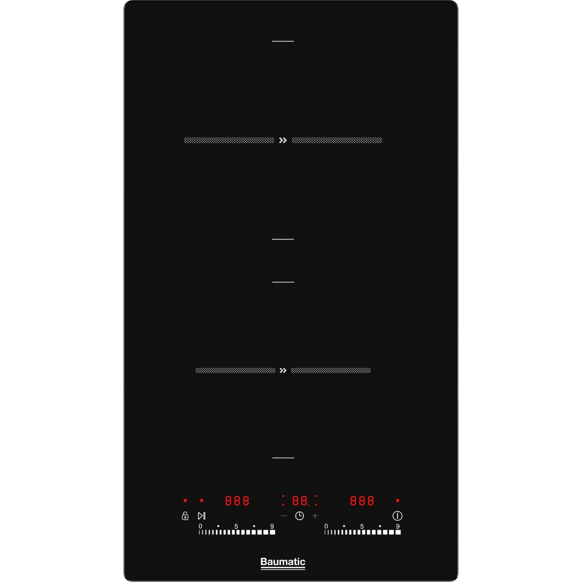 【展銷品】 Baumatic BHI306 30厘米 嵌入式雙頭電磁爐