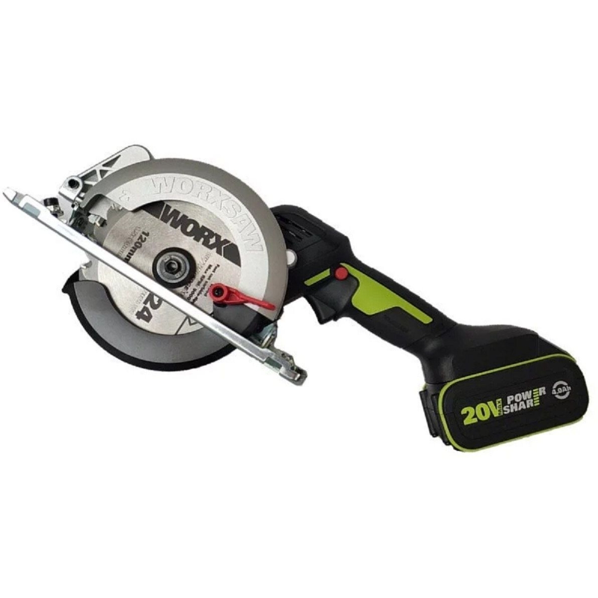 Worx 威克士 WU533.1 120毫米 鋰電無碳電圓鋸 (4.0Ah電池 + 2配6A充電器) Worx 威克士 WU533.1 120毫米 鋰電無碳電圓鋸 (4.0Ah電池 + 2配6A充電器)