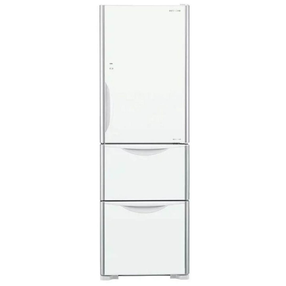 Hitachi 日立 HR3N6404DA-GPW 329公升 三門雪櫃 (白色玻璃) (右門鉸) (包拆箱埋位)