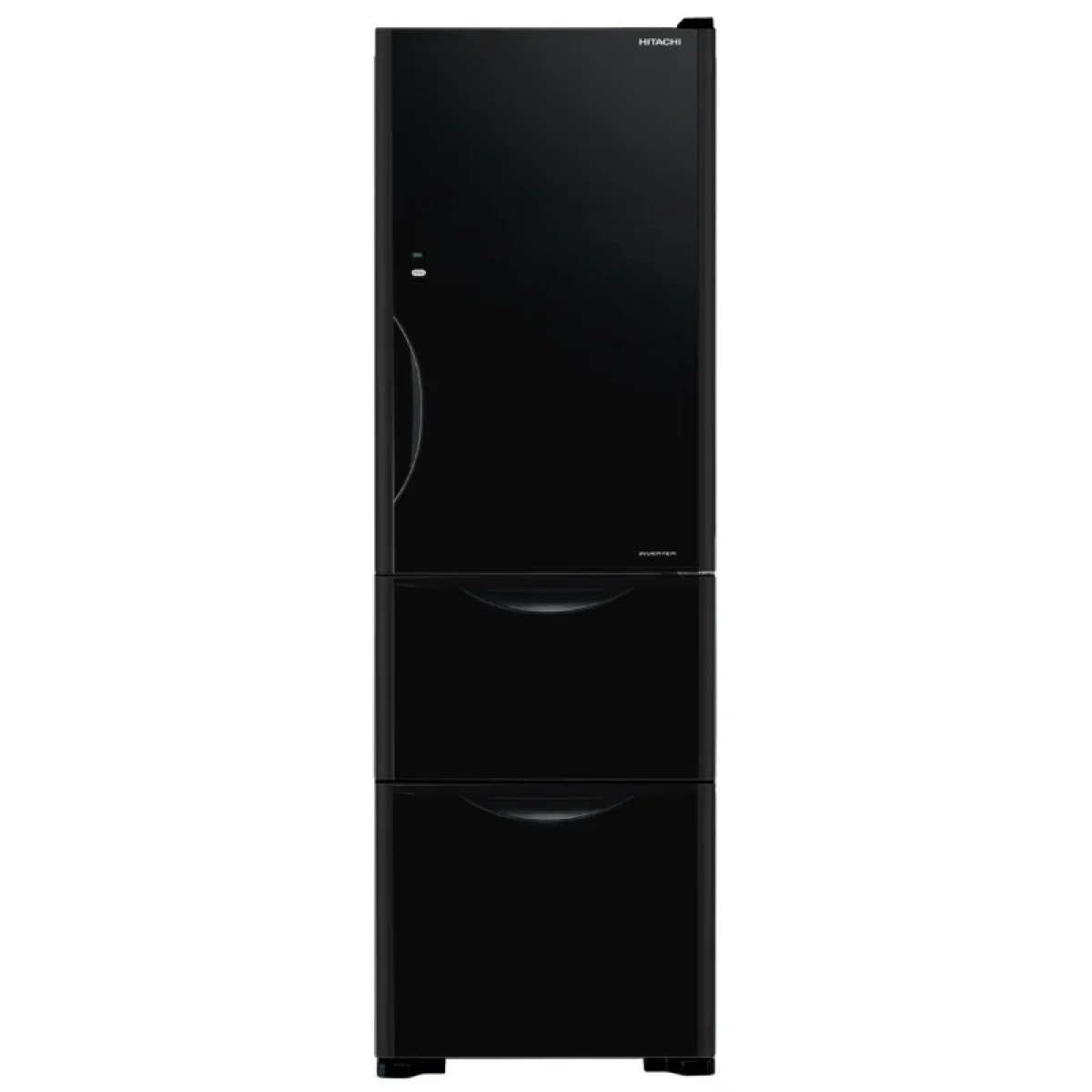 Hitachi 日立 HR3N5342DA-GBK 269公升 三門雪櫃 (黑影玻璃) (右門鉸) (包拆箱埋位)