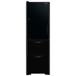 Hitachi 日立 HR3N5342DAL-GBK 269公升 三門雪櫃 (黑影玻璃) (左門鉸) (包拆箱埋位)