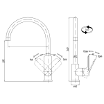 Richford RF1605 廚盆水龍頭