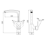 Richford RF19605 廚盆水龍頭