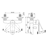 Richford RF1604 浴缸水龍頭