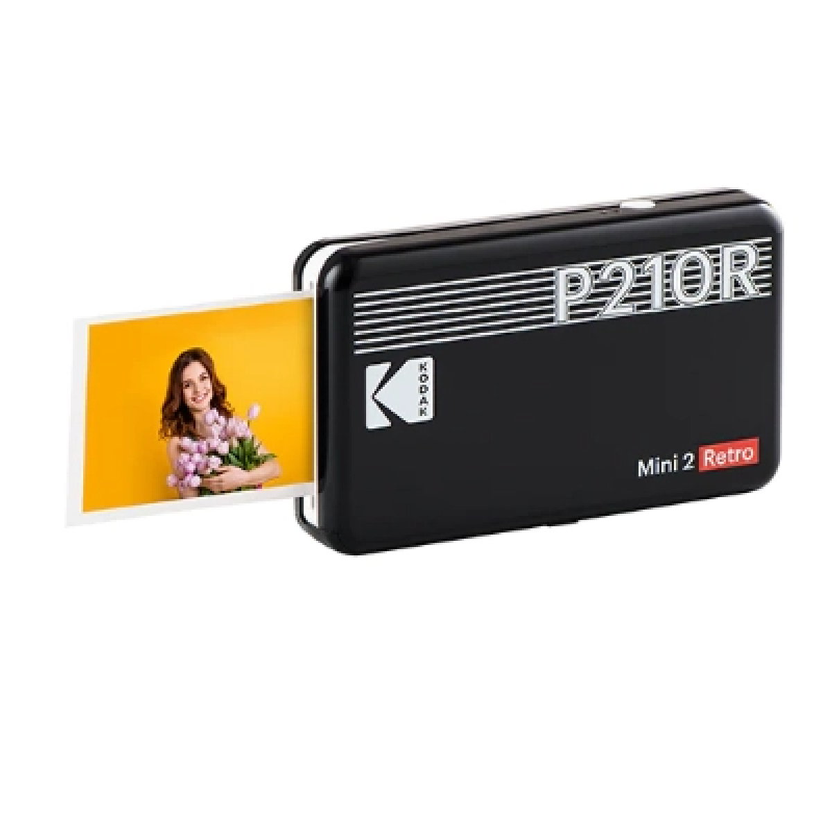 Kodak P210RB Mini 2 Retro 相片打印機 (黑色) Kodak P210RB Mini 2 Retro 相片打印機 (黑色)