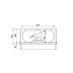 Ocean C3690S 不銹鋼 90厘米 隱藏嵌入式抽油煙機