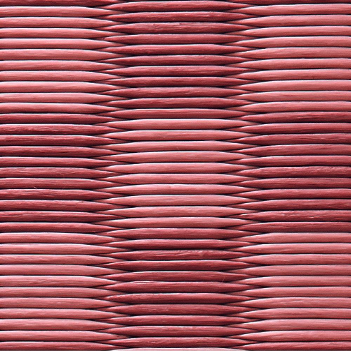 Migusa ICHIMATSU 市松編織榻榻米 (茶花紅色) (一片)