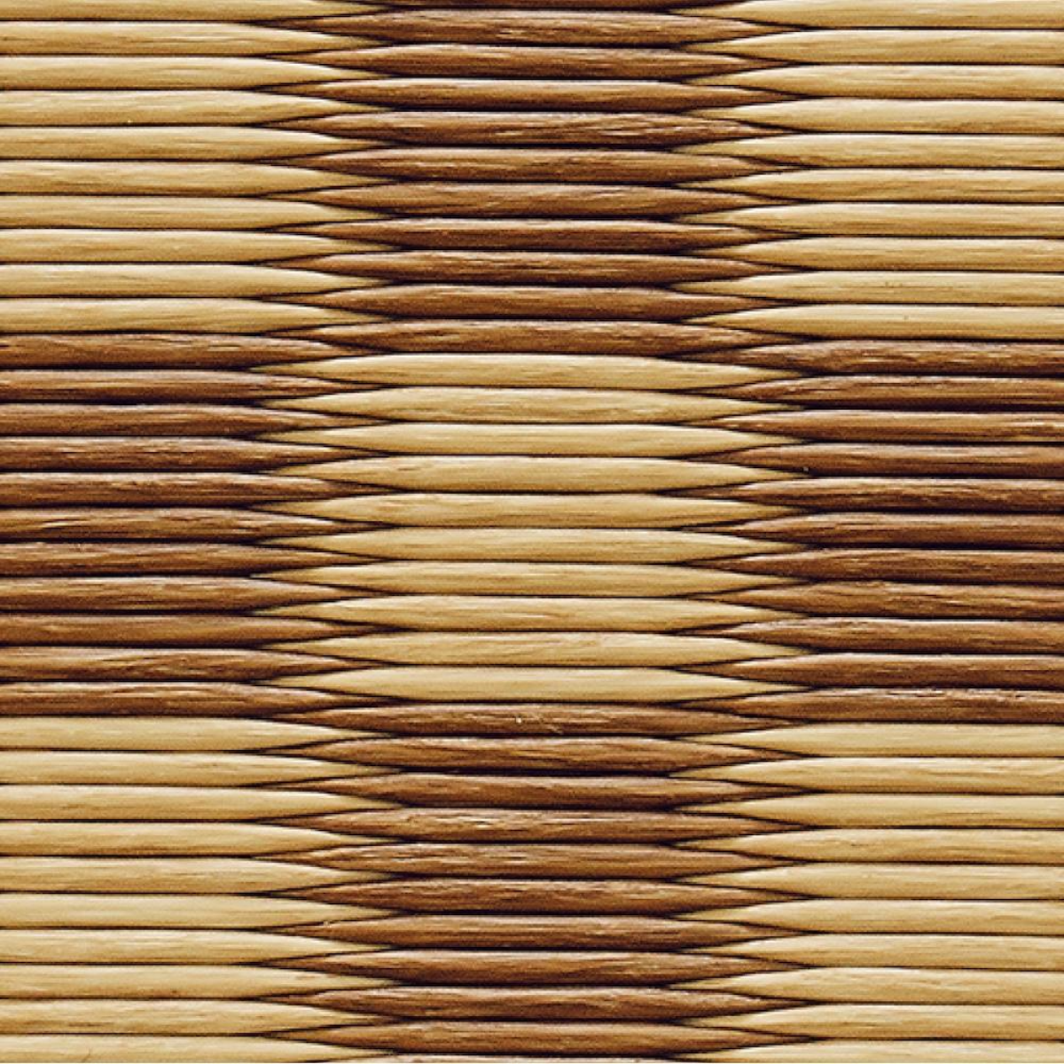 Migusa ICHIMATSU 市松編織榻榻米 (黑糖色) (一片)