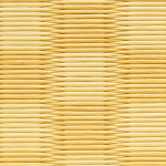 Migusa ICHIMATSU 市松編織榻榻米 (稻黃色) (一片)