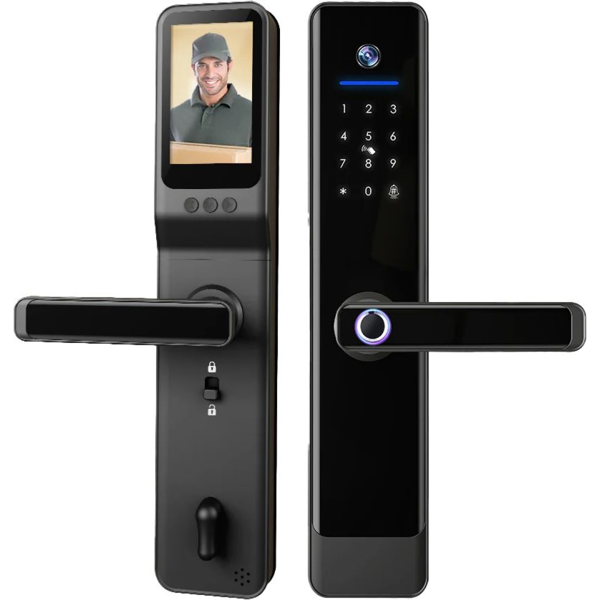 Delta S-A-ST-E908 對講式智能電子門鎖