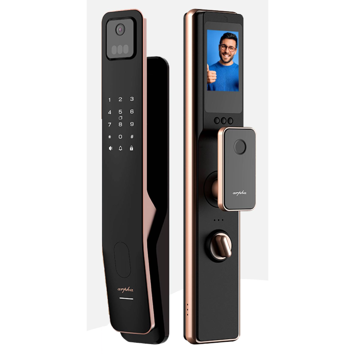 Delta S-A-M6 Arpha系列 M6 指靜脈 人臉辨識 電子門鎖 Delta S-A-M6 Arpha系列 M6 指靜脈 人臉辨識 電子門鎖