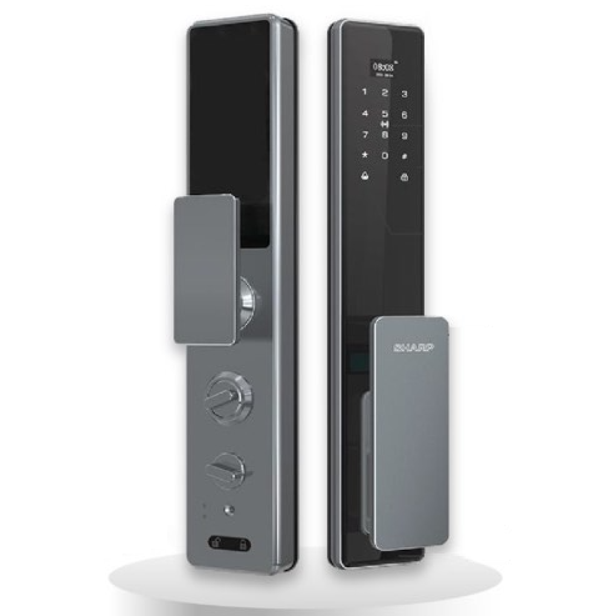 Sharp 聲寶 S-A-S6-Pro 全自動指靜脈辨識電子門鎖 (星空灰) Sharp 聲寶 S-A-S6-Pro 全自動指靜脈辨識電子門鎖 (星空灰)