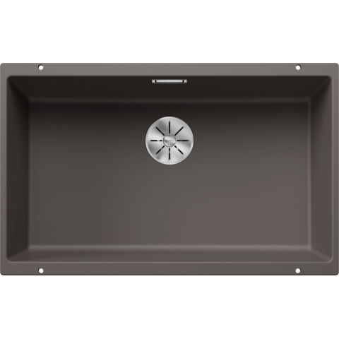 Blanco 527356 Subline 700-U 花崗岩合成 廚房昇盤 (火岩灰色 Volcano Grey)